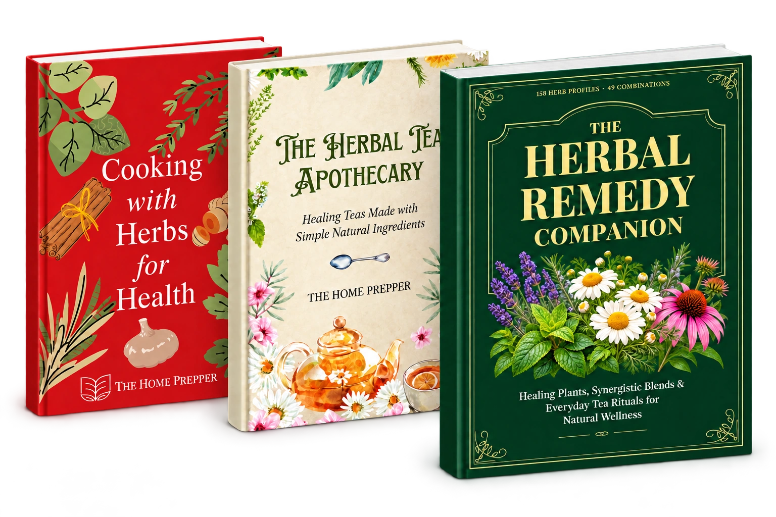 The main digital guide with the cooking and herbal tea bonus guides