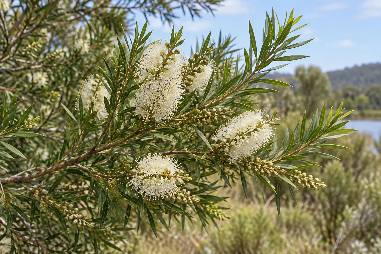 A narrow-leaved plant with a place in foot care — illustrative photograph