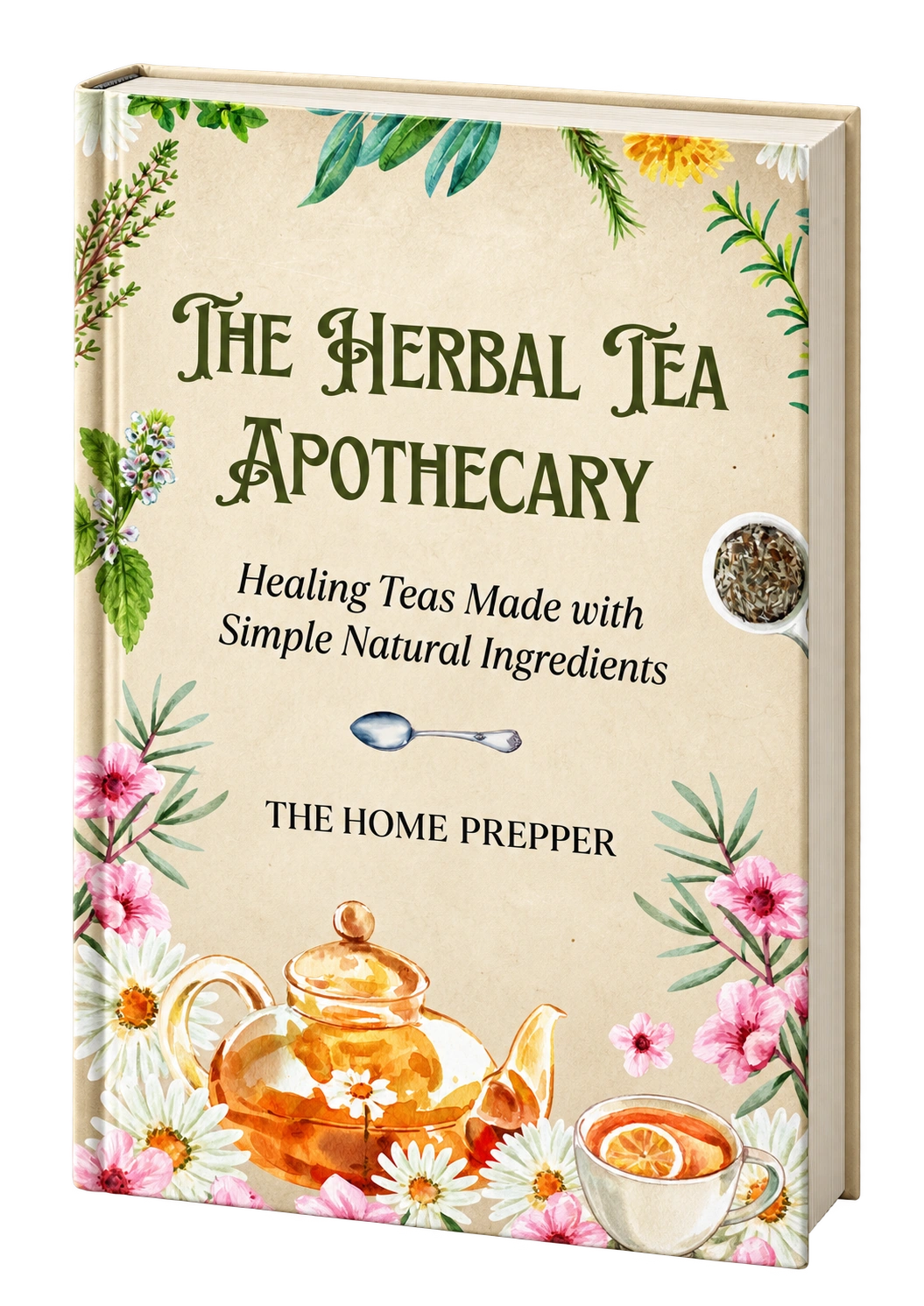 The Herbal Tea Apothecary digital guide mockup